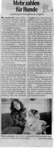Pressemitteilung zur Hundesteuer in Leopoldshöhe am 06.12.2010